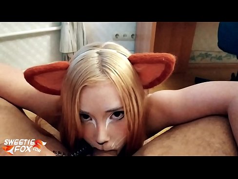 ❤️ Kitsune dîk û kum di devê xwe de dadiqurtîne ❤❌ Pornoya rûsî li me ❌️